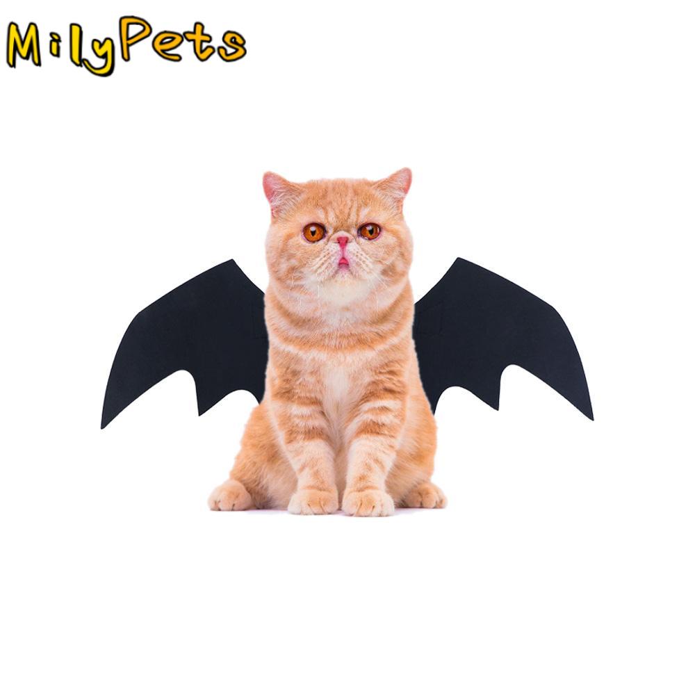 Halloween Decoration Apparel for Cat Cat Halloween Costume Puppy Pet Clothing Dog Dress Up Bat Wings Dog Costumes Pet Supplies