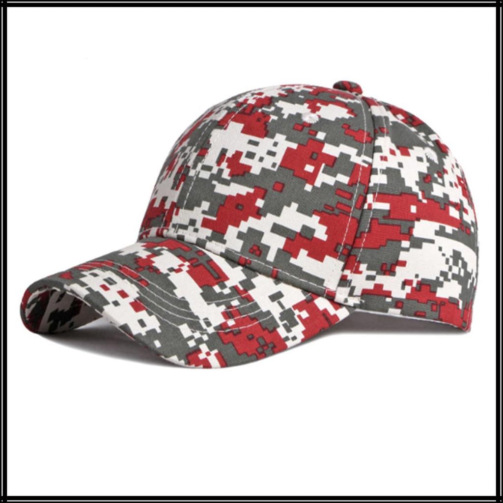 Baseball Mosaic Digital CA871 [White Fang] Hat, Cap, Pattern, Pattern, Unisex, Stylish, Cool, Men's Cap, (Gray)