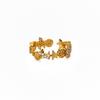 Stainless Steel Starfish Shell Rings For Women Gold Color Starfish Finger Ring Vintage Summer Vacation Christmas Jewelry Gift