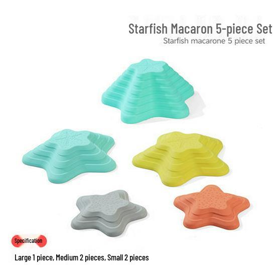 

Rainbow Starfish Sensory Stones: Early Education Toys for Kids