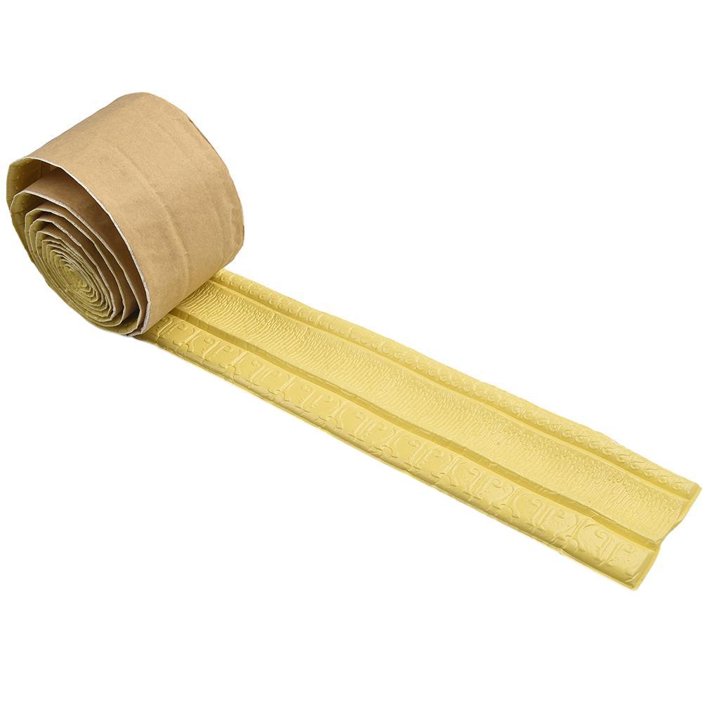 2.3M Selbstklebende Flexible Schaumstoffleiste Zierleiste 3D Klebende Dekorative Wandbordüre Wandlinien Für Zuhause Heimdekoration Aufkleber