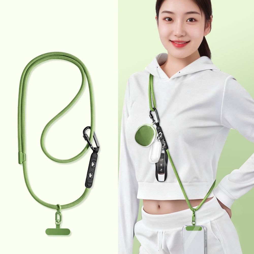 Adjustable Crossbody Phone Strap with Patch Neck Rope Mobile Phone Lanyard  Cell Phone Accessories