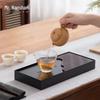 Bamboo Kung Fu Tea Tray with Drainage