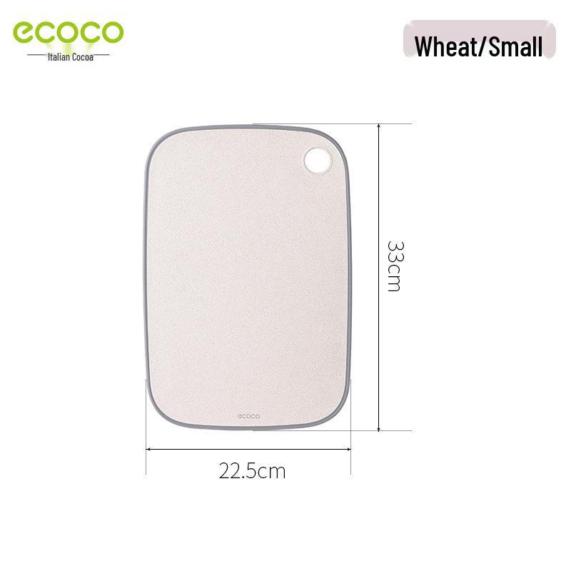 

Antibacterial Wheat Straw Cutting & Chopping Board - Mold-Resistant Plastic Fruit Pad Square