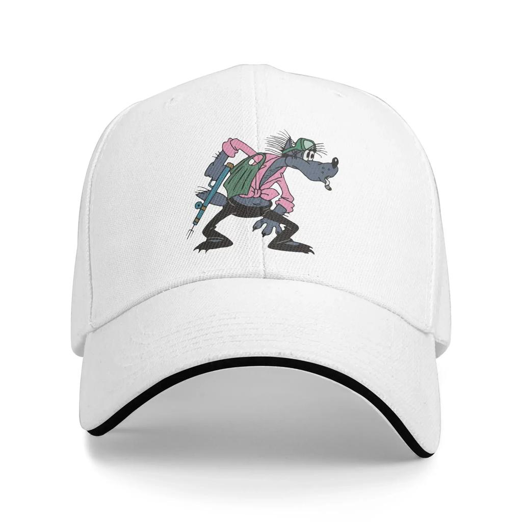 Nu Pogodi Casual Baseball Cap Cartoon Wolf Running Hippie Hip Hop Hats Summer Hot Sale Men Women Fitted Retro Baseball Caps