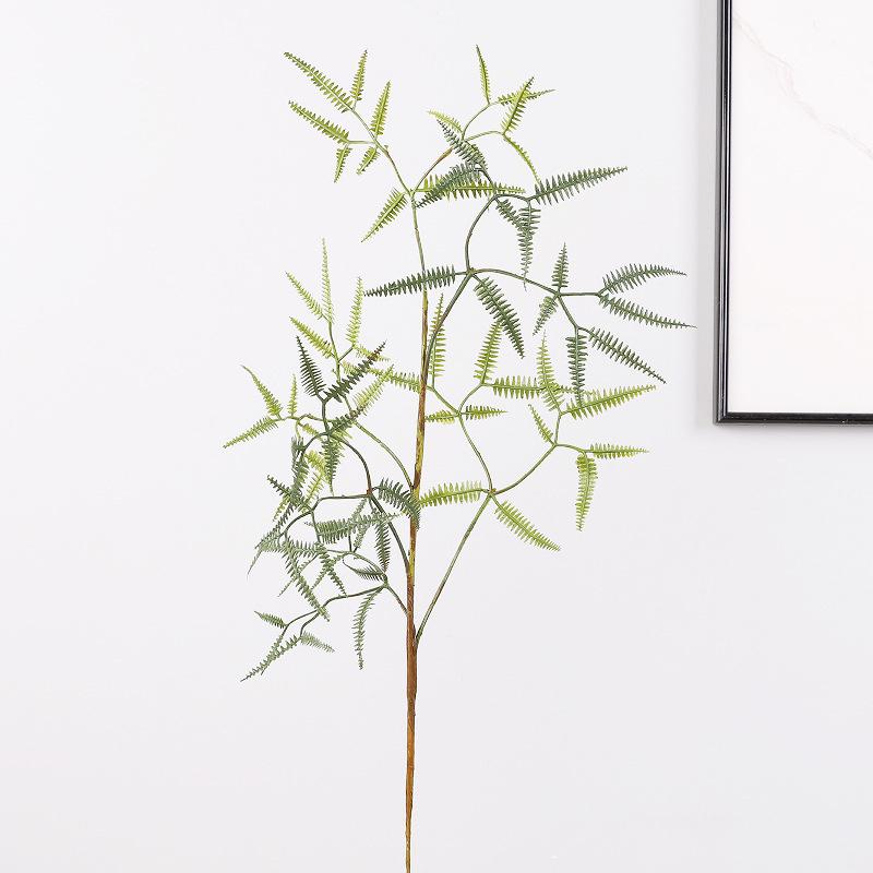 

71 см в длину искусственные зеленые растения листья мангкионг одна ветвь персидские листья папоротники ложные листья трава ландшафтное украшение