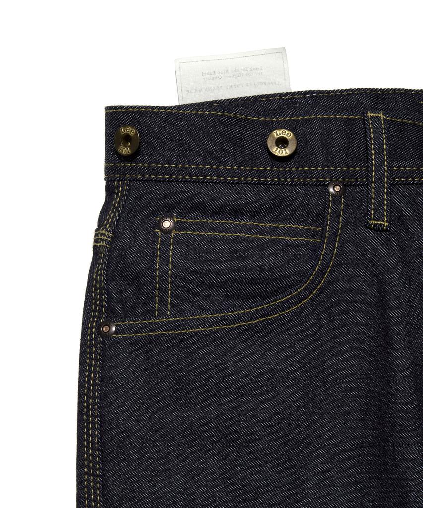 LEE [101St] Cowboy Kuroki Denim Pants Indigo Raw