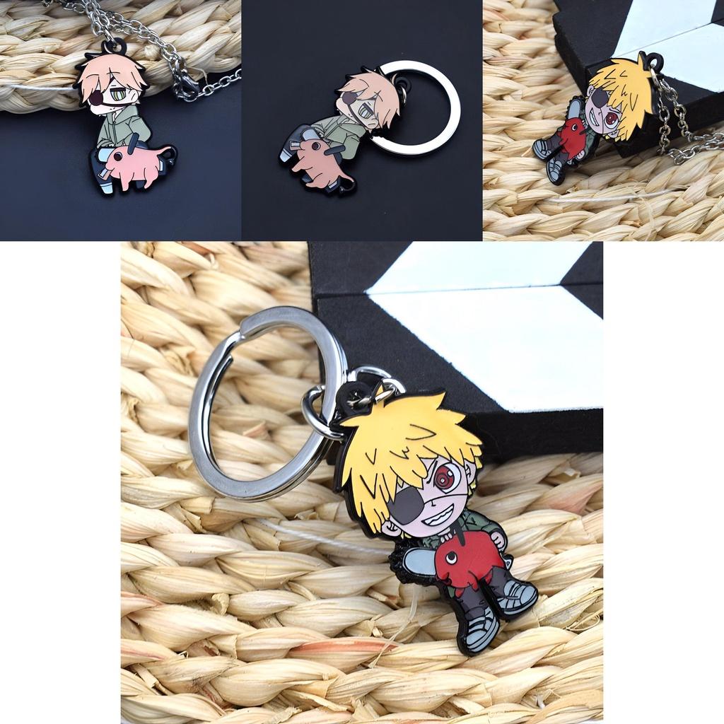 Chainsaw Man Denji Zinc Alloy Keychain/necklace Perfect Gift For Fans!