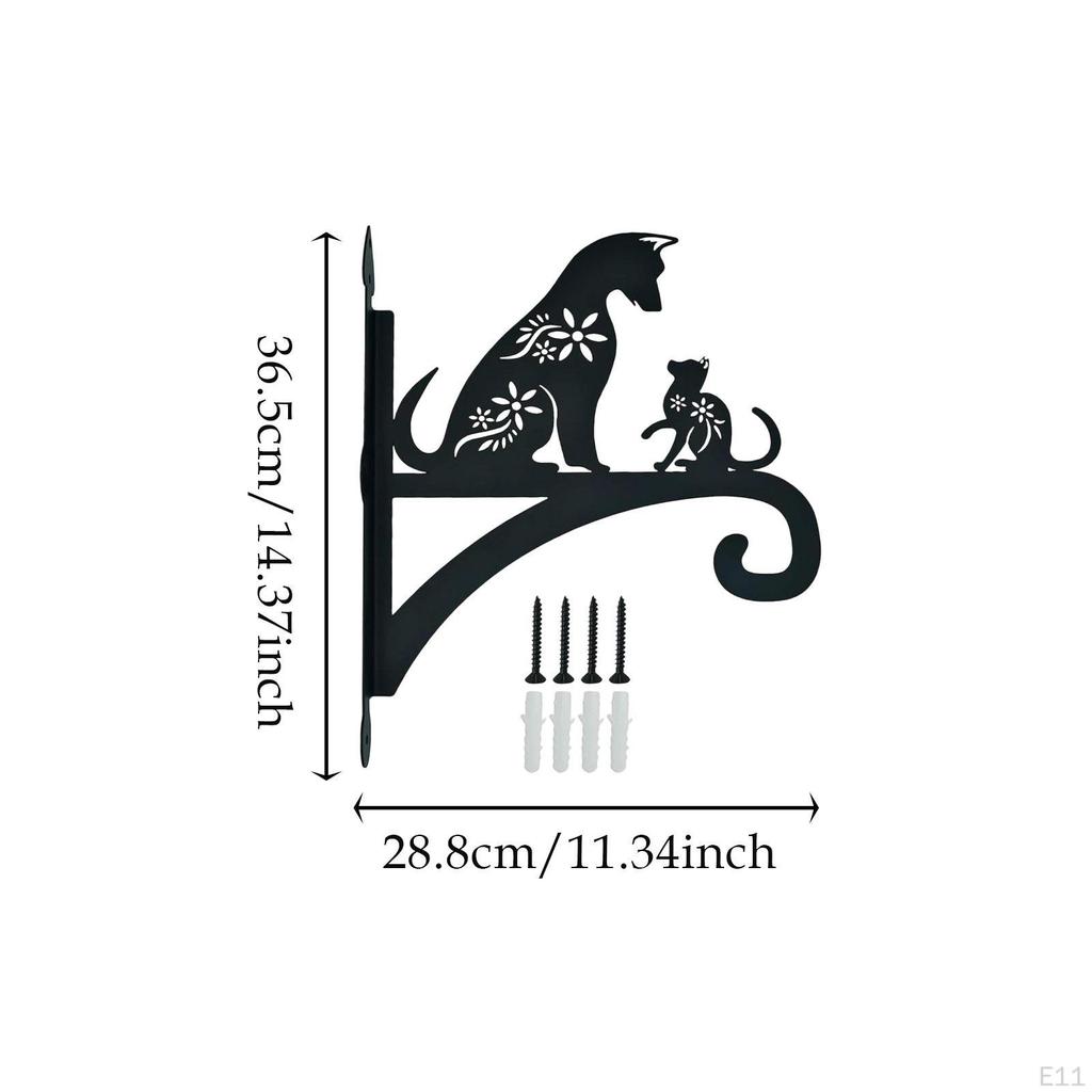 Wall Mount Plant Hanger Hanging Basket Multipurpose with Screws for Cabin