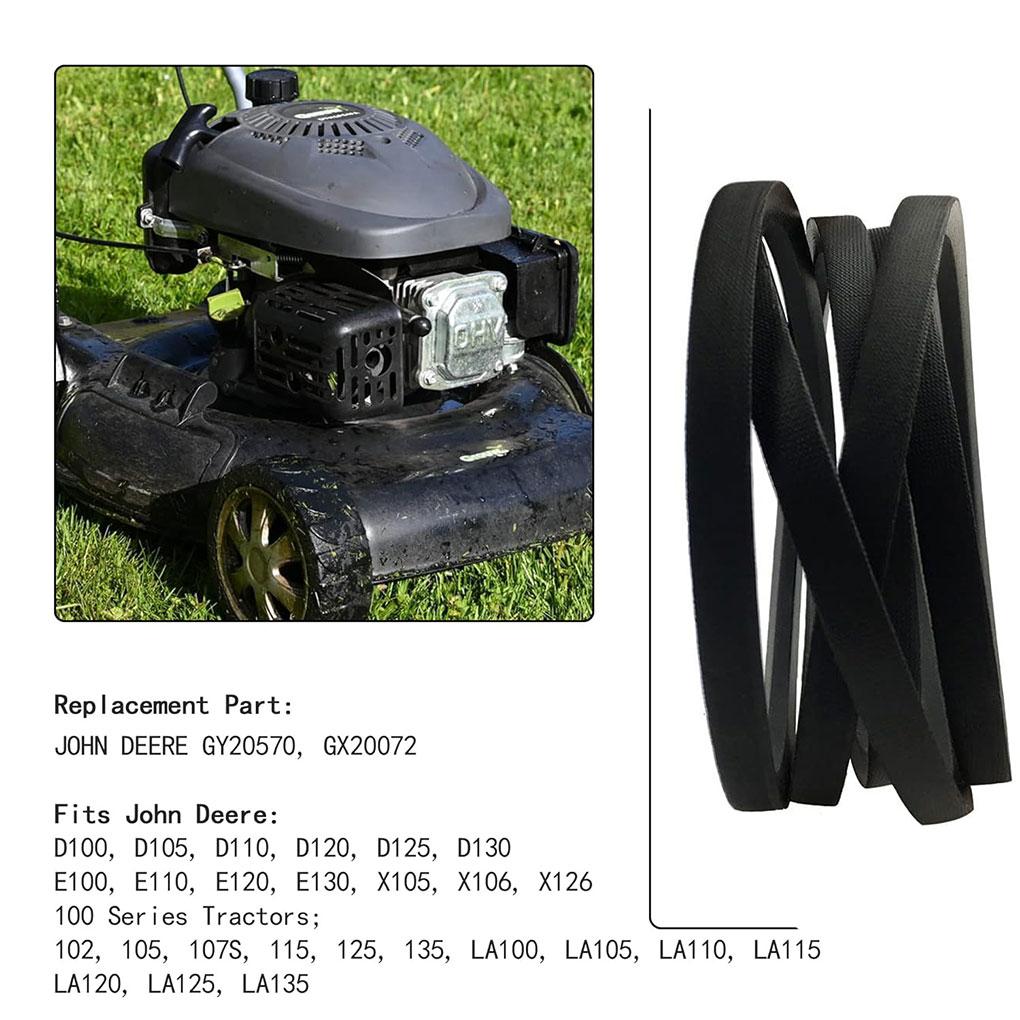 For Deck Belt Improved Productivity With 42Inch Black Deck Belt For Deere Sabre Mowers Easy