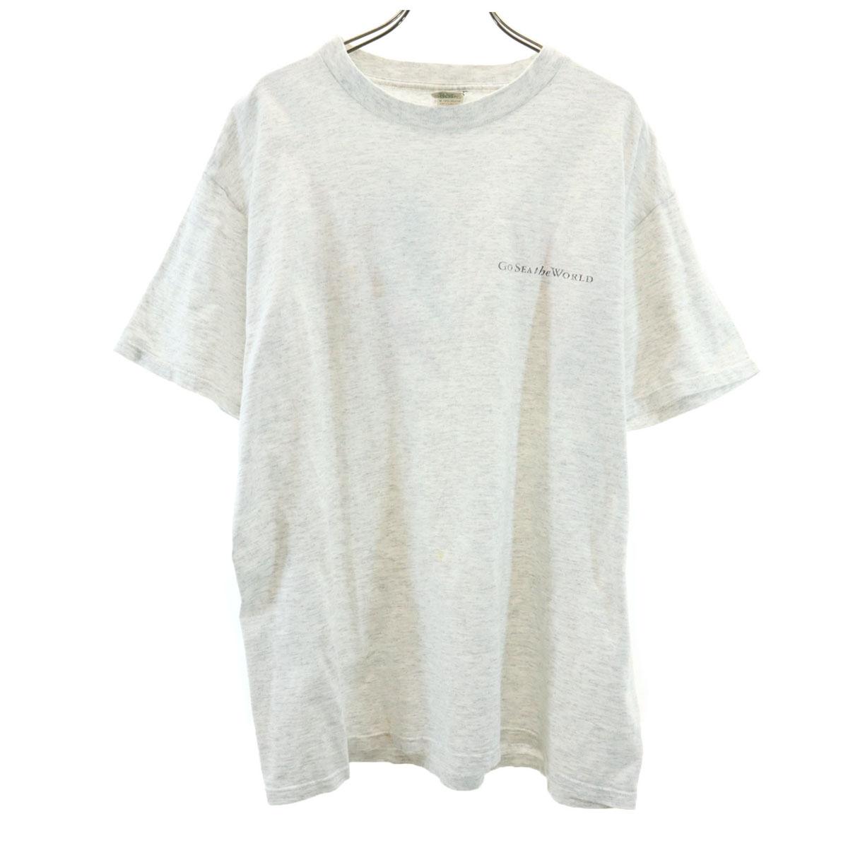 

Royal Robbins 90-х годов Сделано в США Старая футболка с коротким рукавом L серый Мужская Б/У