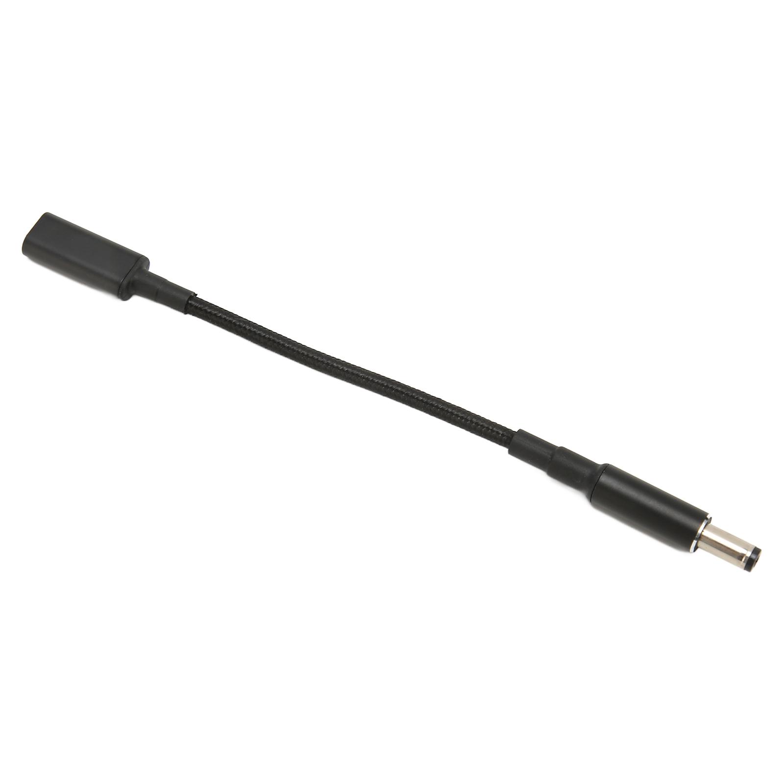 

Кабель-адаптер USB Type C (мама) на 5.5x2.1 мм (папа) с чипом E-MARK для двойной PD, портативный, 100 Вт, кабель-адаптер USB Type C