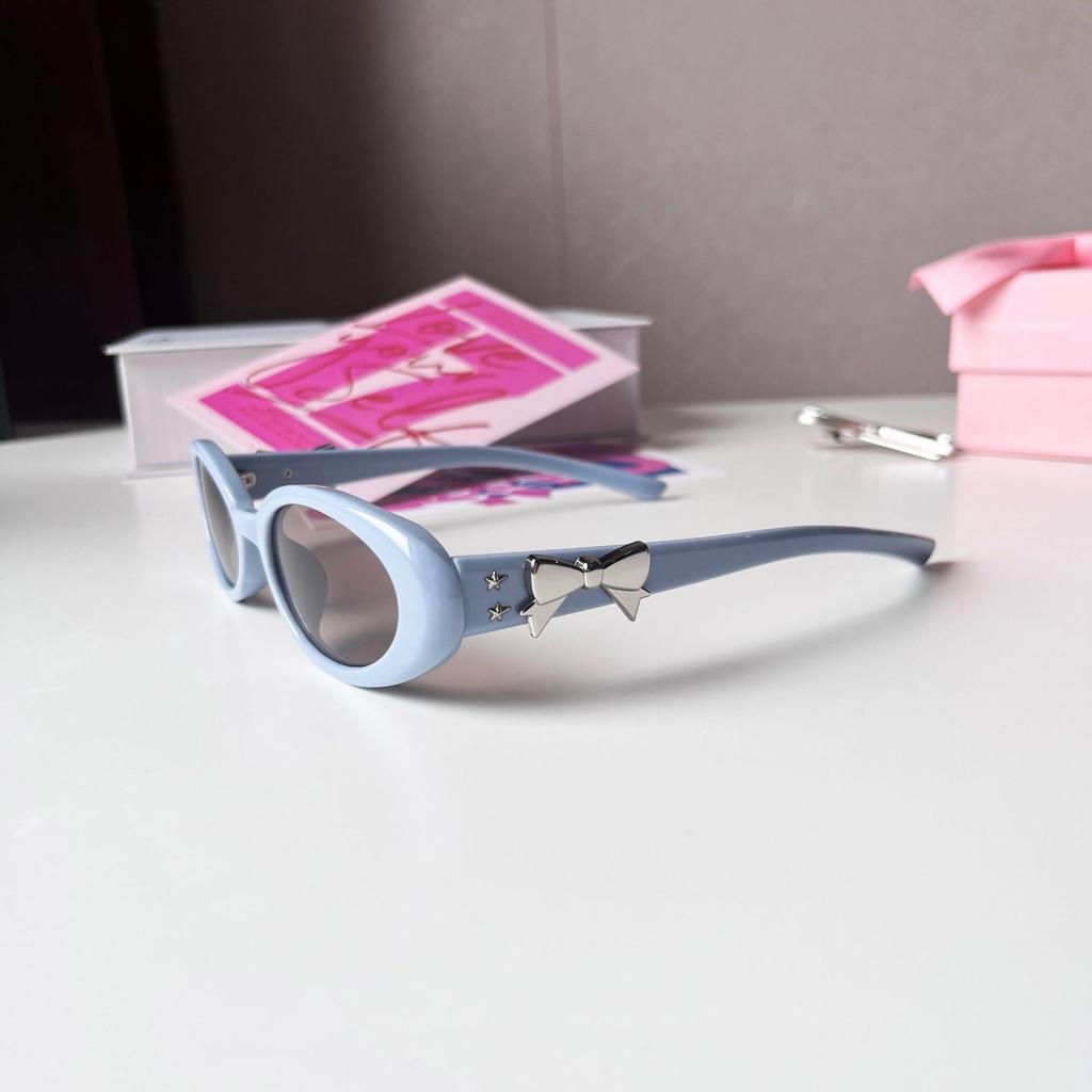 Oval Shape Sunglasses For Women Korean Style Uv400 Protection Sun Glasses Travelling Hiking Outdoor Sunglass