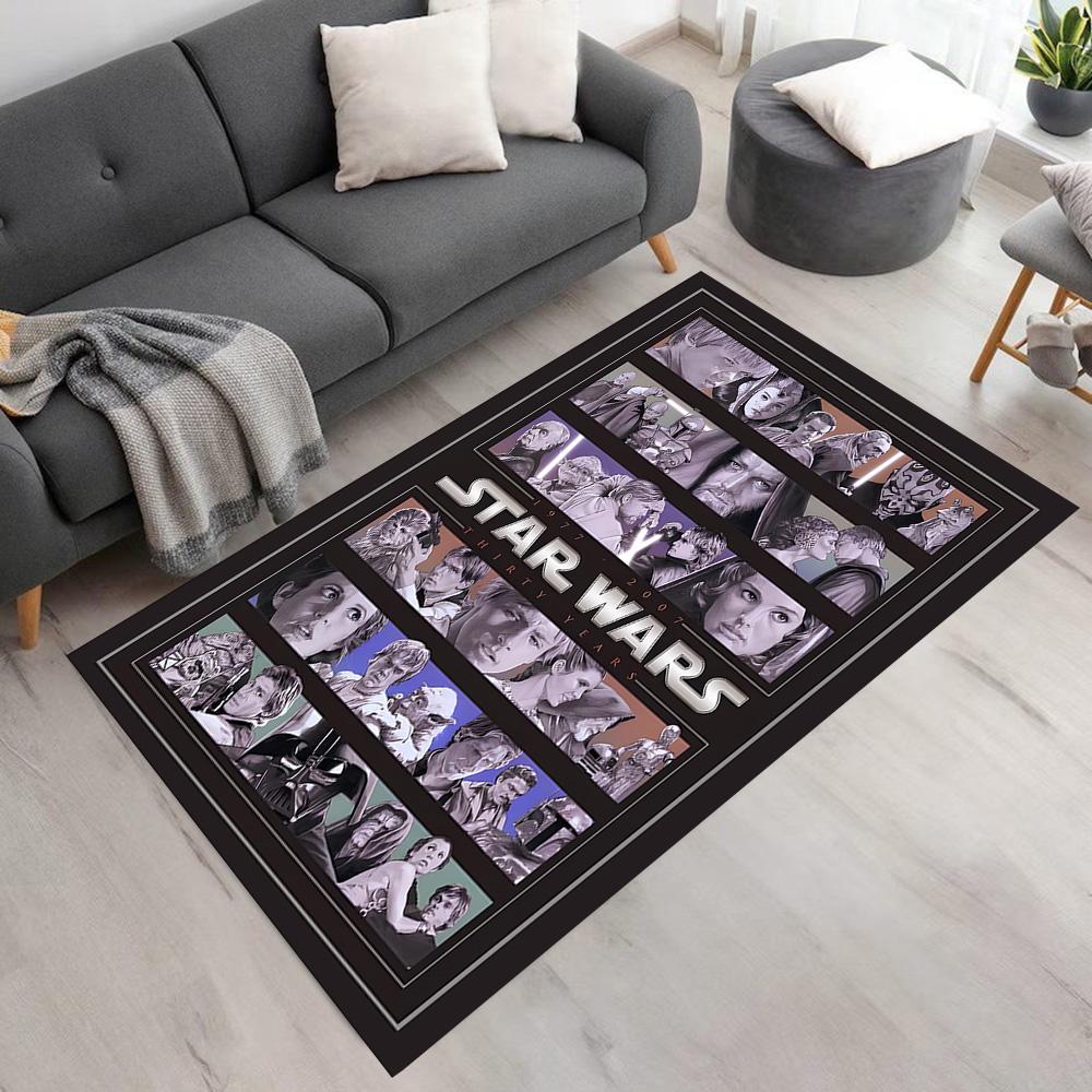 Star Wars Floor Mat Perfect for Kitchen Living Rooms Decorate Room Foyer Antislip Carpet Decorate Offices Birthday Christmas Gift