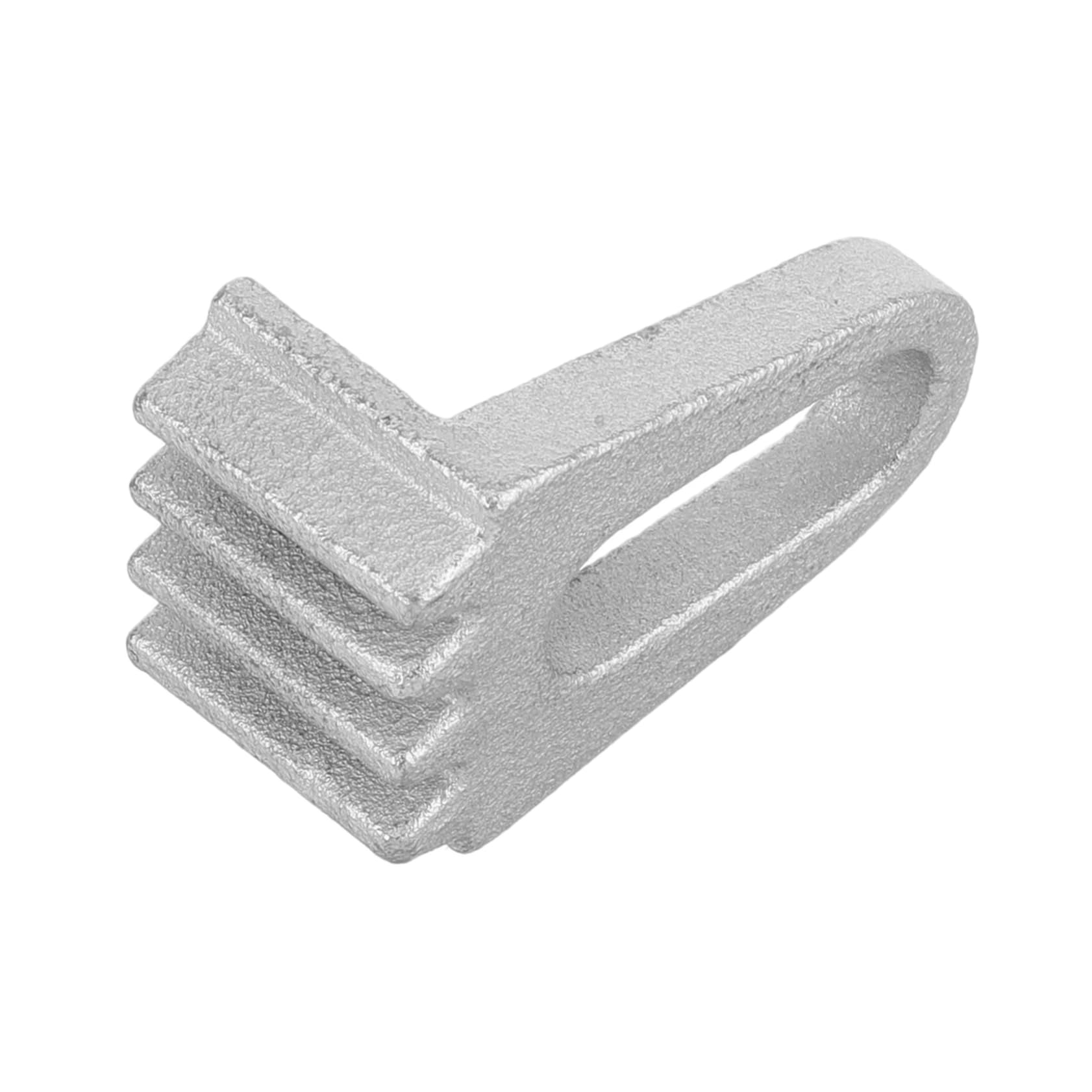 Vaguelly Flywheel Fixture, Flywheel Turner, Flywheel Holder, Flywheel Lock Tool, Engine Flywheel Tool, Flywheel Retainer, Silver Metal 4.70X2.90X2.30CM