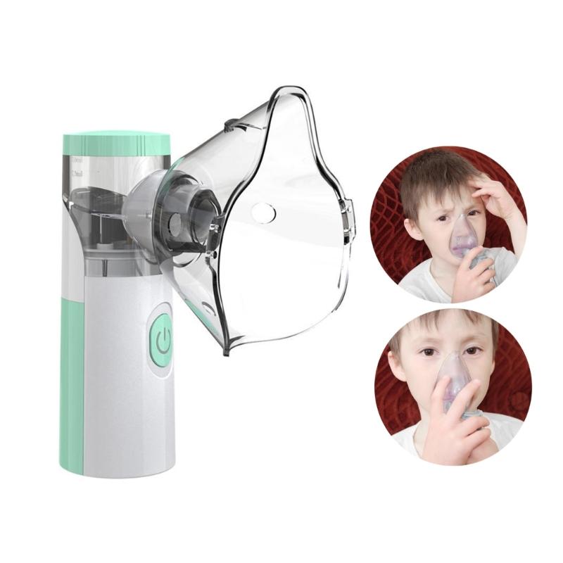 Portable Nebulizers Humidifier Handheld Inhaler Respirator Atomization Machine for Adults and Children Easy to Use