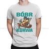 ZX Polish Yakie Bydle Bober Meme Bobr Kurwa Game Men T Shirt Cotton Gothic ONeck TShirt Harajuku Tops