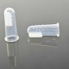 2Pcs Baby Infant Toothbrush Silicone Finger Cot Cover Tongue Cleaning Brush