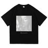 Odio Che Ti Ho Fatto Innamorare di Me T-shirt Fotografica Ariana Grande Design Fiore Petalo Stampa Grafica T-shirt Manica Corta Cotone Camicia Donna