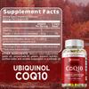 Pslalae Super Coenzima Q10 in Capsule Morbide, 100mg per dose, antiossidante, benefico per la salute del cuore e la produzione di energia.