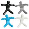 Small Robot Desk Toy 3D Printed Articulated Figure, Movable Joints Figurine, Compact Decompression Office Fidget for Kids Adults, Stress Relief