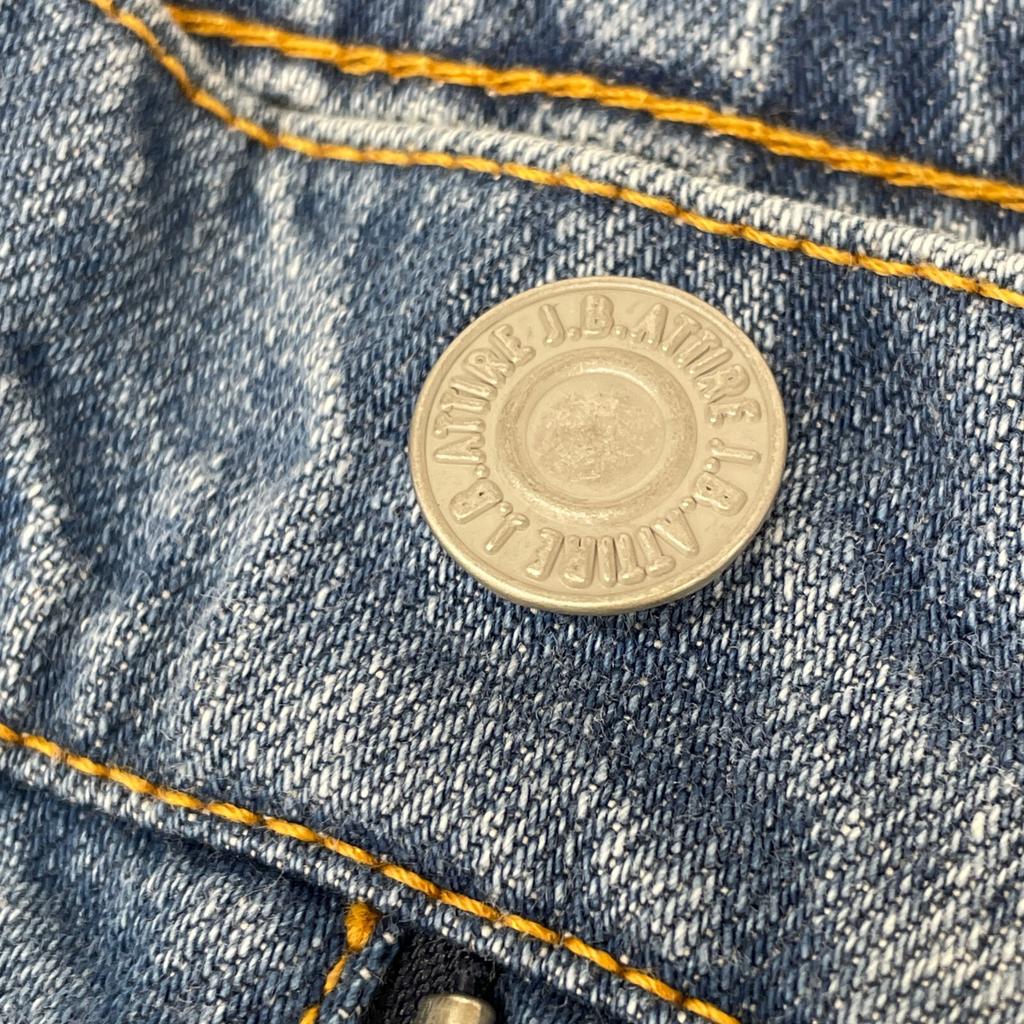 J.B.ATTIRE JBS-2411 FADED INDIGO RIVE GACHE DENIM Bottoms O Indigo blueUsed