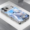 Phone Case For iPhone17 16 16e 15 14 13 12Plus Mini Pro Max Electroplated Glass Phone Case Zenless Zone Zero Velina Airgid