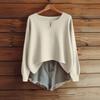 Women's Fashion Long Sleeve Christmas Snowflake Print Top Elegant Casual Top