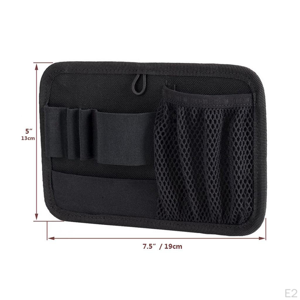 Bag Insert Modular Organizer Utility Admin Pouch Fastener