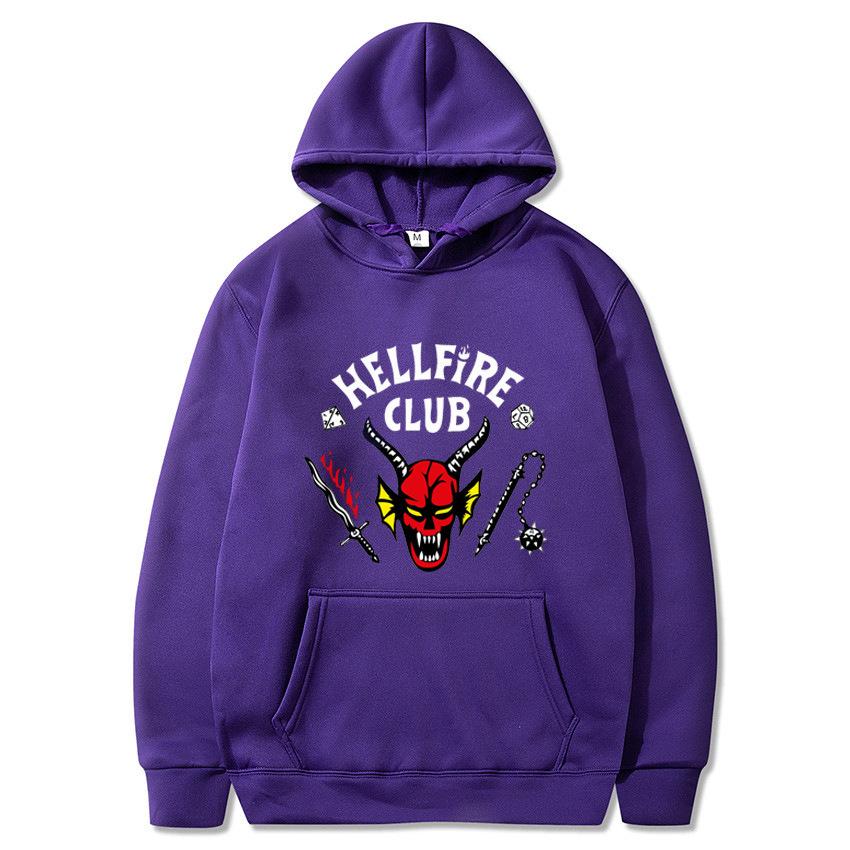 Stranger Things Season 4 Hellfire Club Hooded sweatshirt