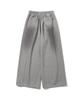 Bieseulaebis Oil Washed Graphic Pants Light Gray