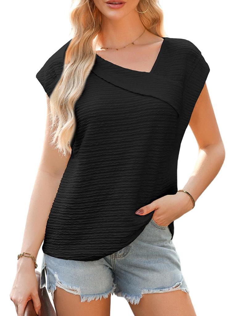 Women's Summer Casual Short Sleeve Shirt T-Shirt