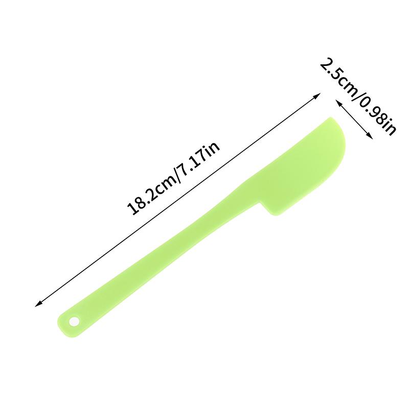 1Pc Pp Mini Plastic Cream Baking Scraper Non Stick Butter Spatula Cutter Heat Resistant Kitchen Pastry Tools Scraper