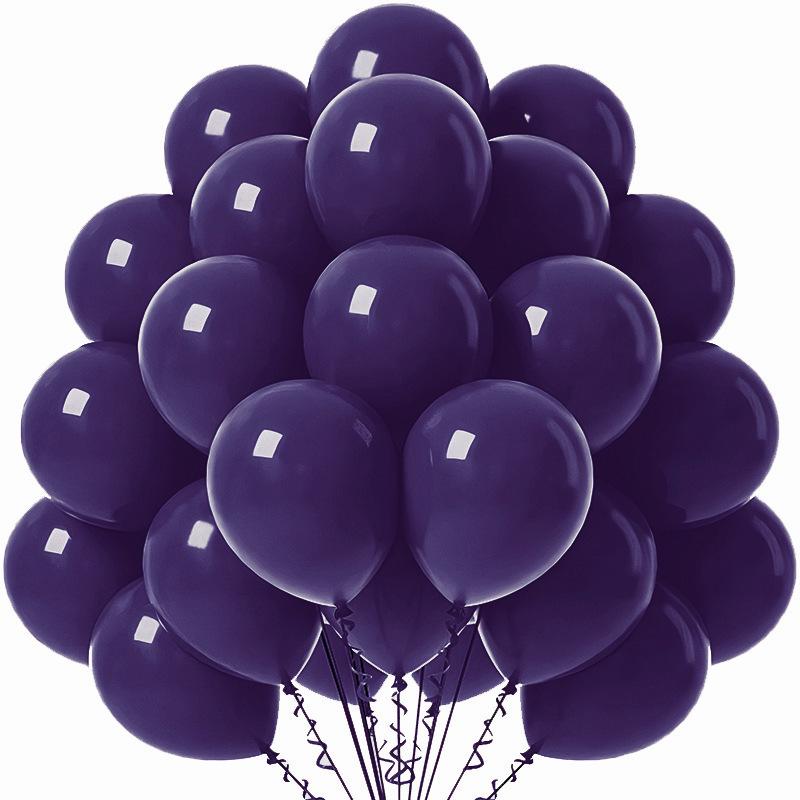 Einfarbiges 10-Zoll-Matte-Latexballon-Set für Kindergeburtstagsdekoration