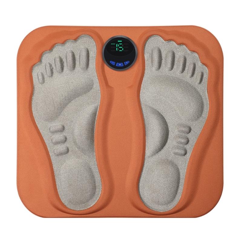 3D Foot Massager Mat Foot Massager for Muscle Relaxation Rechargeable Feet Massager Pad with 6 Modes and 15 Level 1