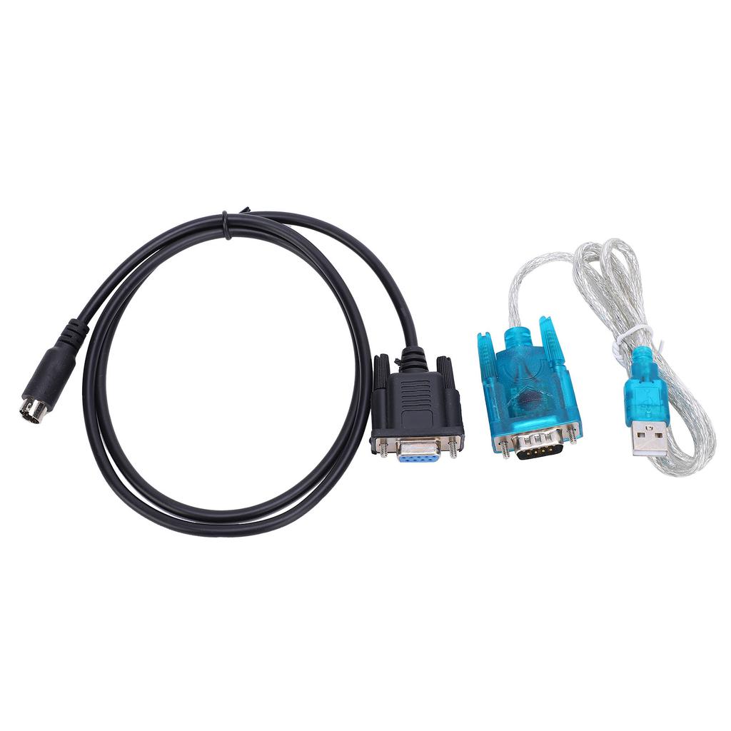 Adapterkabel USB auf 232 Kabel SPS Kommunikationskabel MD8 Rundstecker Dediziert Schwarz