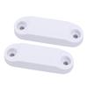 2 Set RV Magnetic Baggage Door Catch White RV Storage Door Holder for Campers Motor Homes