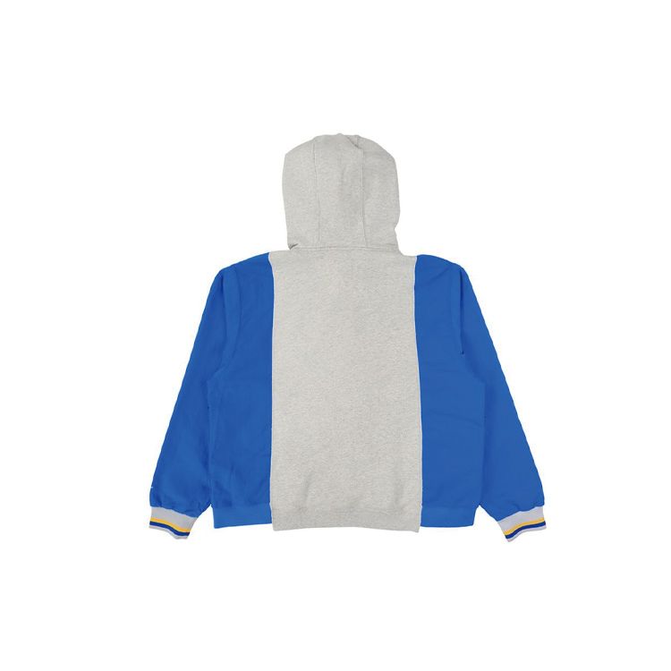 Nike ISPA Series Fleece-Lined Functional Patchwork Hoodie Men Hoodie Light-Grey CD6372-406