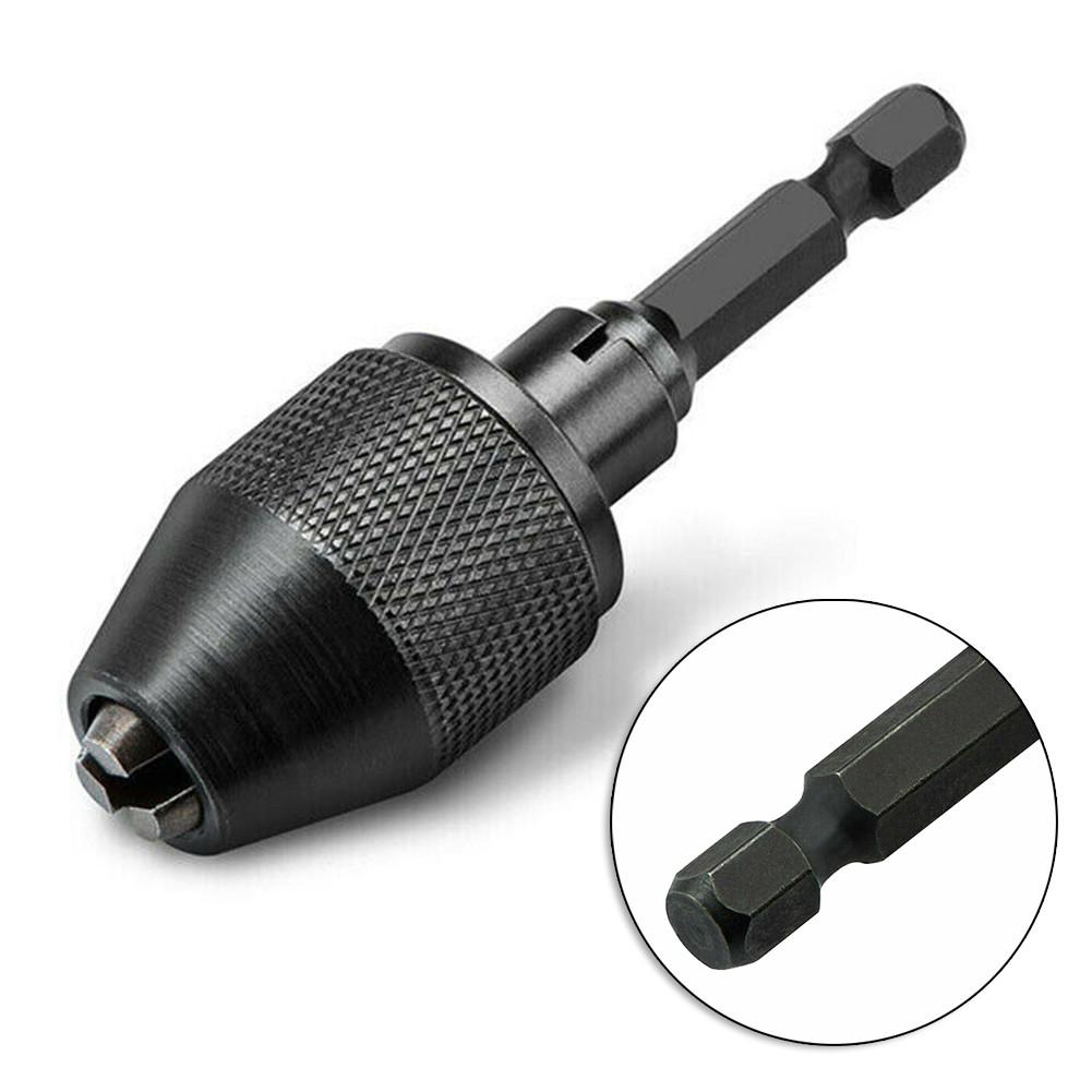 0.3-3.6mm Drill Chuck 1/4\" Adapter Conversion Driver