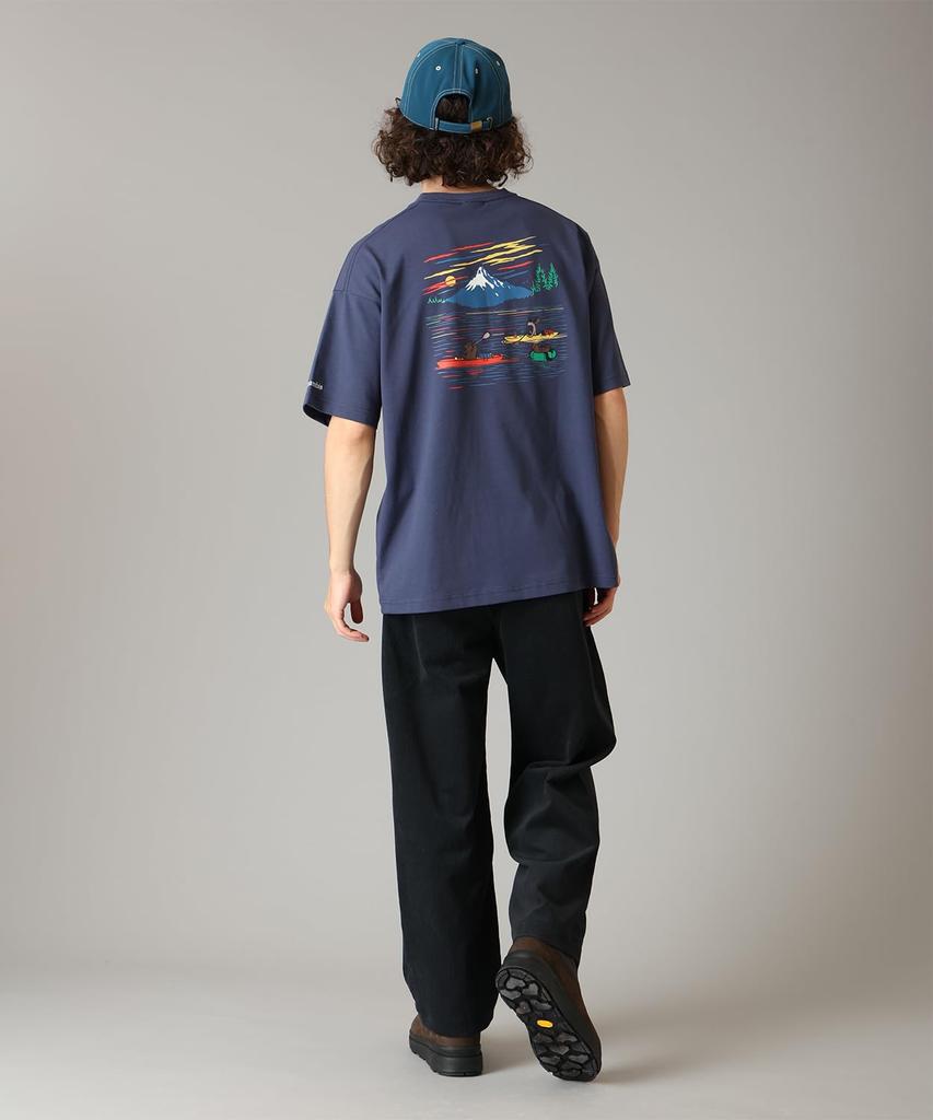 Lake to Avenue Graphic Short Sleeve PG2040 Nocturnal River Size S [Columbia] T-Shirt