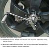 1 set 1/2" vridmomentmultiplikatornyckel Luggmutterborttagare Typ Bildäck demontering Arbetsbesparande kraftnyckel 3200N.M