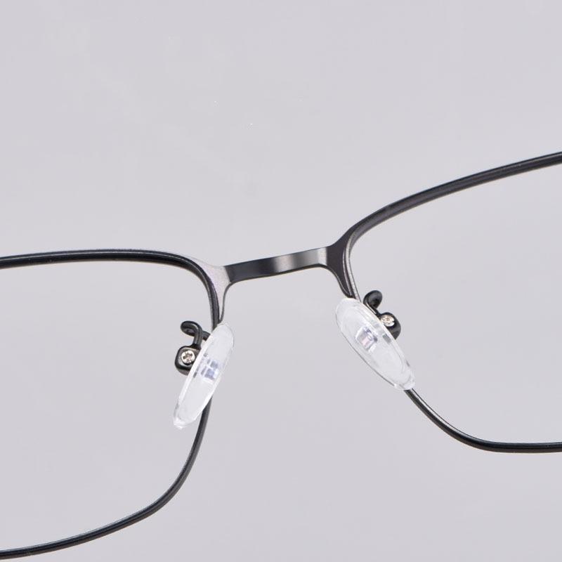 Fashion Men Ultralight Business Retro Alloy Full Frame Glasses Square Glasses Frame Optical Prescription Glasses Frame
