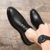 Fashion Whoholl Brand Oxford Shoes Patent Calfskin Leather Brogue Dress Shoes Classic Business Formal Shoes Man Handcrafted Mens 2024