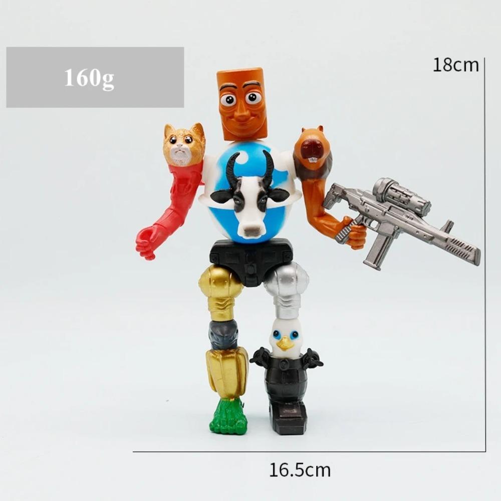 Italian Brainrot Tung Tung Sahur Figures Tralalero Tralala Bombardino Crocodilo Shimpanzini Bananini Merge Model Toys Gift