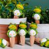 4Pcs Terracotta Self Watering Frog Planter Watering Spikes Slow Insert Automatic Spikes Cute Release Watering Tools