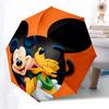 1pc Mickey Pluto Automatic Folding Umbrella, 8-Rib Durable Frame, Durable Foldable Design - Elegant Gift for Commute yy251210098