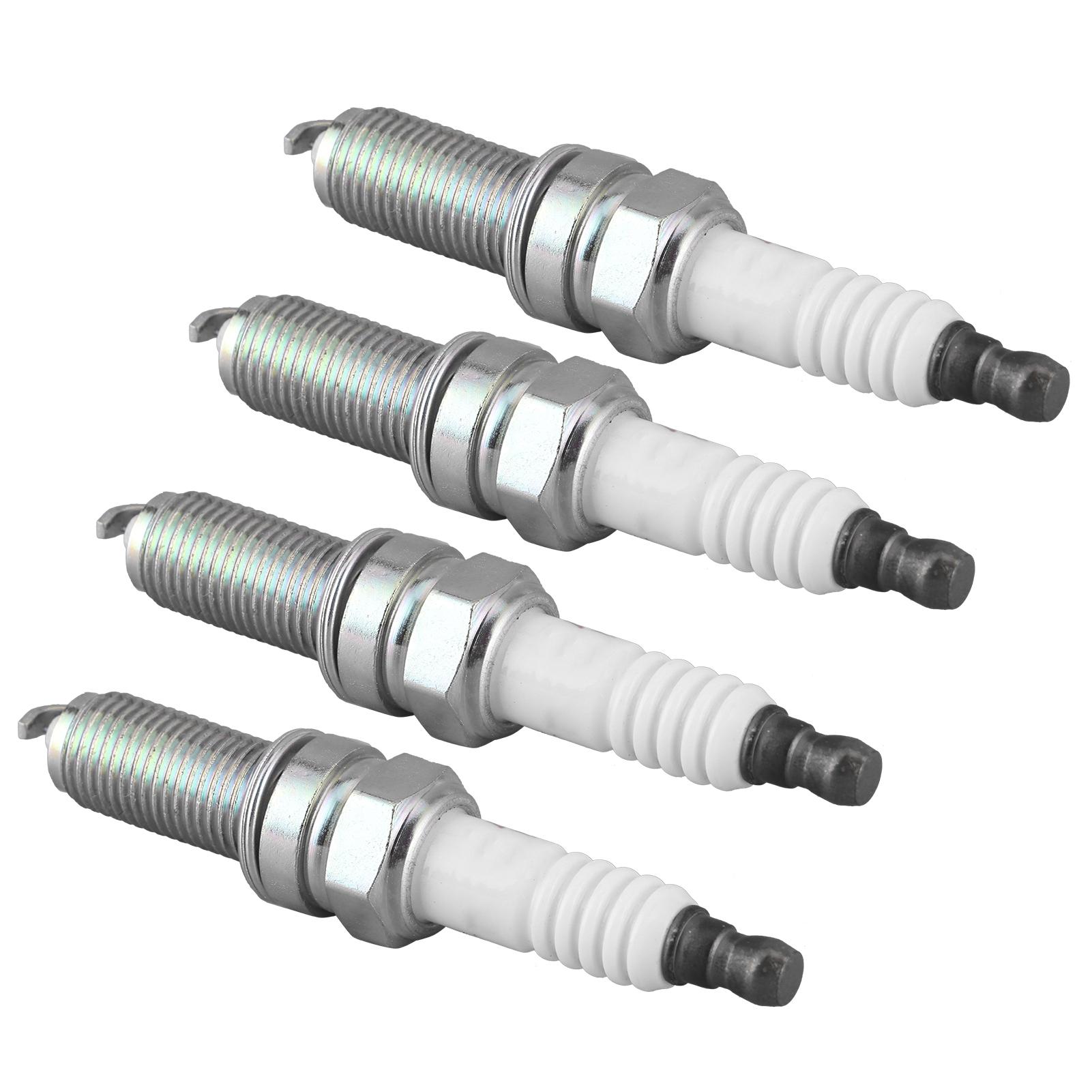 

4pcs Iraurita Spark Plugs 1884611070 Replacement Fits for Hyundai AzeraElantraGenesis