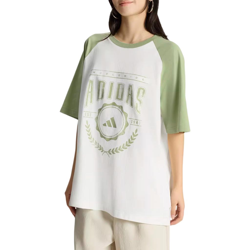 Adidas Raglan Sports Short Sleeve T-Shirt Unisex Tops KX0520