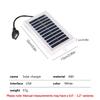 1/2PCS Portable Solar Charger Portable Solar Charger-USB Output for Outdoor Use -for Travel and Camping,Flashlight,Fan Charging