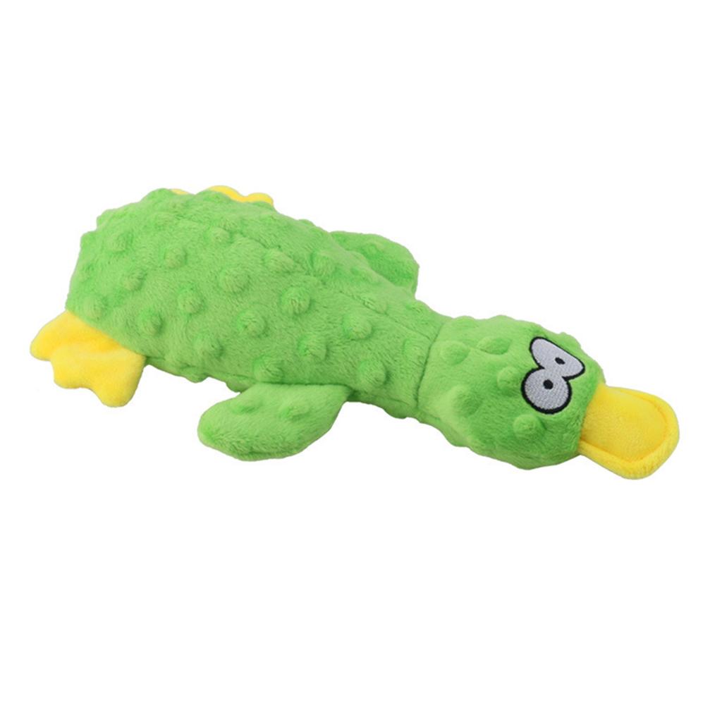 1/2Pcs Pet Plush Toy Dog Calming Duck Companion Sleeping Duck Toys Chew Toy Durable Squeaky for Puppy Pet Teeth Cleaning Chew